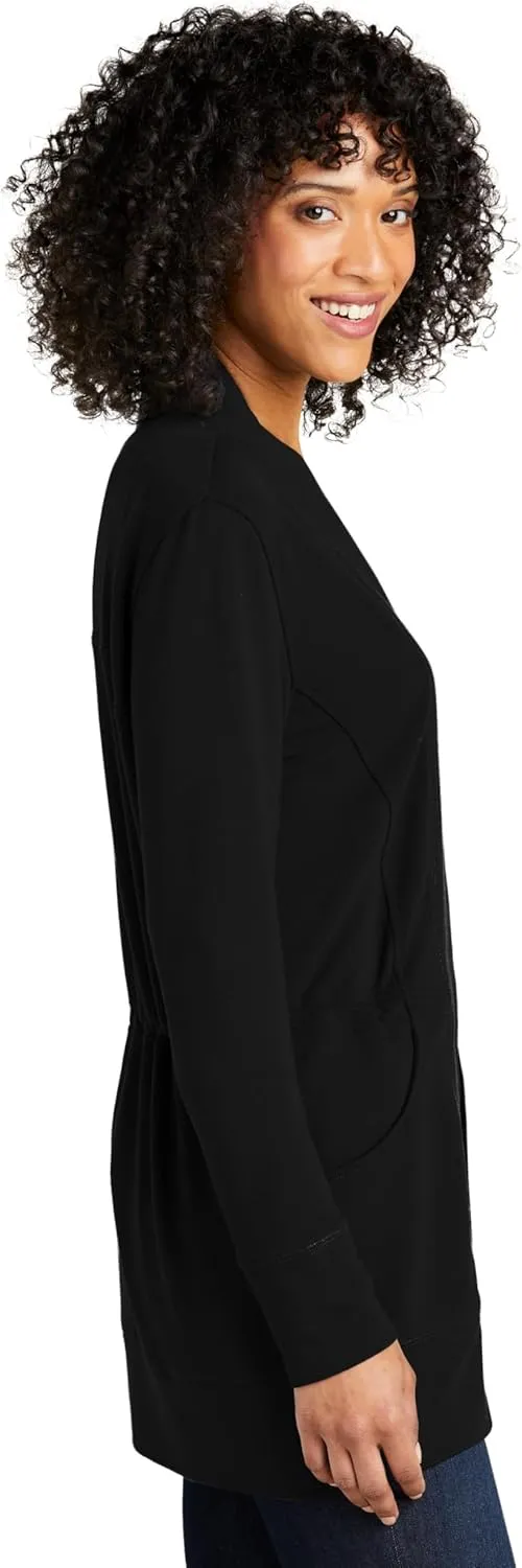Port Authority Ladies Microterry Cardigan