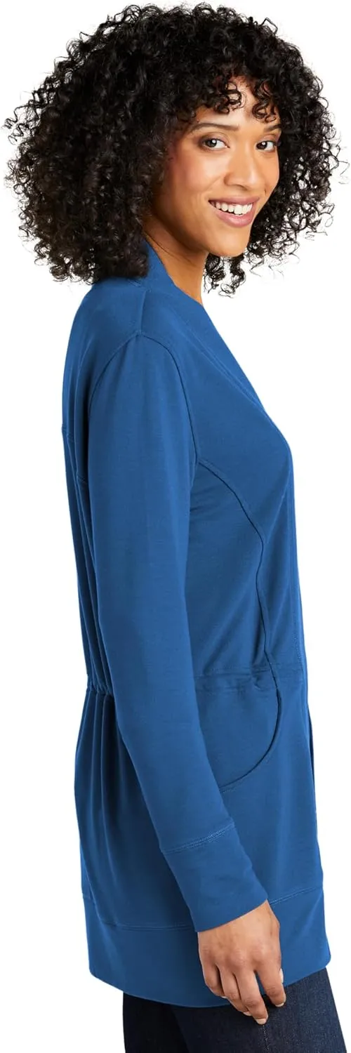 Port Authority Ladies Microterry Cardigan