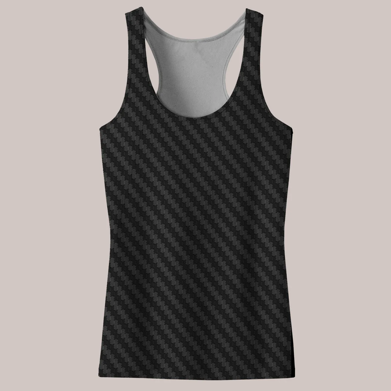 Psychedelic Tank Top (UV/RGB, Eco-Friendly, Womens, Racerback) | CARBON