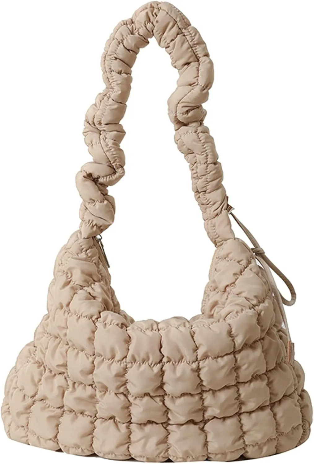 Puffer Tote Bag Women 2025 Quilted Padded Down Jacket Bag Soft Puffy Crossbody Bag Handbags Bubble Purse