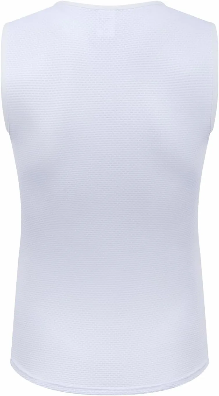 qualidyne Men's Cycling Base Layer Quick Dry Bike Undershirt Sleeveless Biking Jersey Bicycle Tops Sports Vest Breathable