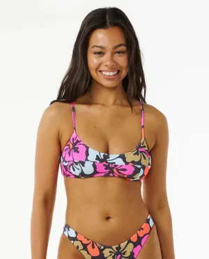 Ripcurl | Hibiscus Heat Crop - Multicolor