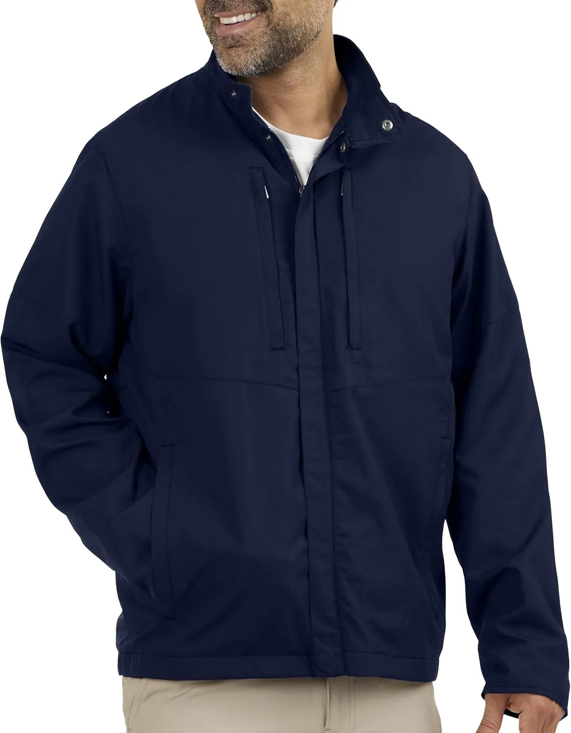 SCOTTeVEST Epic Travel Jacket for Men - 24 Hidden Pockets - Soft Shell Coat - Pickpocket Proof Clothing