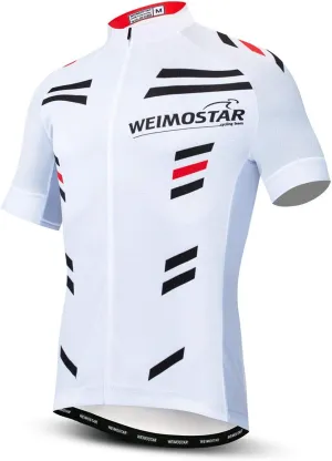 Short Sleeve Cycling Jersey Men, Summer Bike Shirt for Male,Breathable Quick Dry Bicycle Tops S-3XL