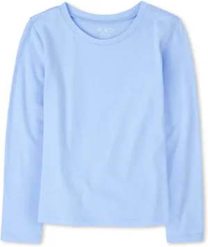 The Children's Place Girls Long Sleeve Basic Layering T Shirt