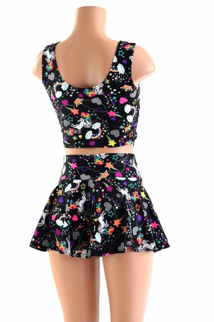 Unicorns & Rainbows Rave Skirt Set