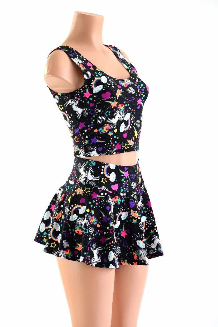 Unicorns & Rainbows Rave Skirt Set
