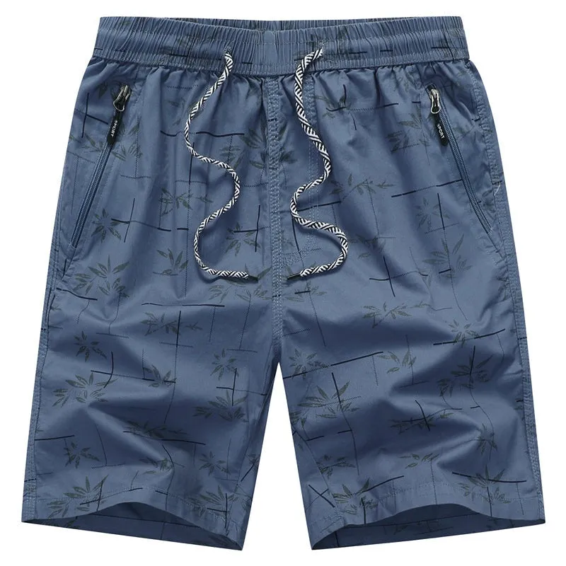 West Louis Summer Cotton Bermuda Beach Shorts