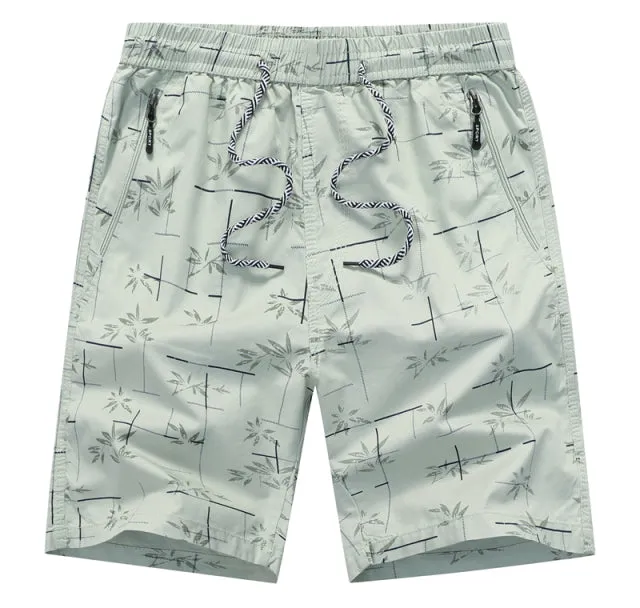 West Louis Summer Cotton Bermuda Beach Shorts