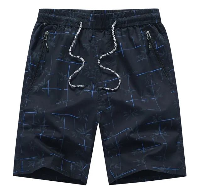 West Louis Summer Cotton Bermuda Beach Shorts
