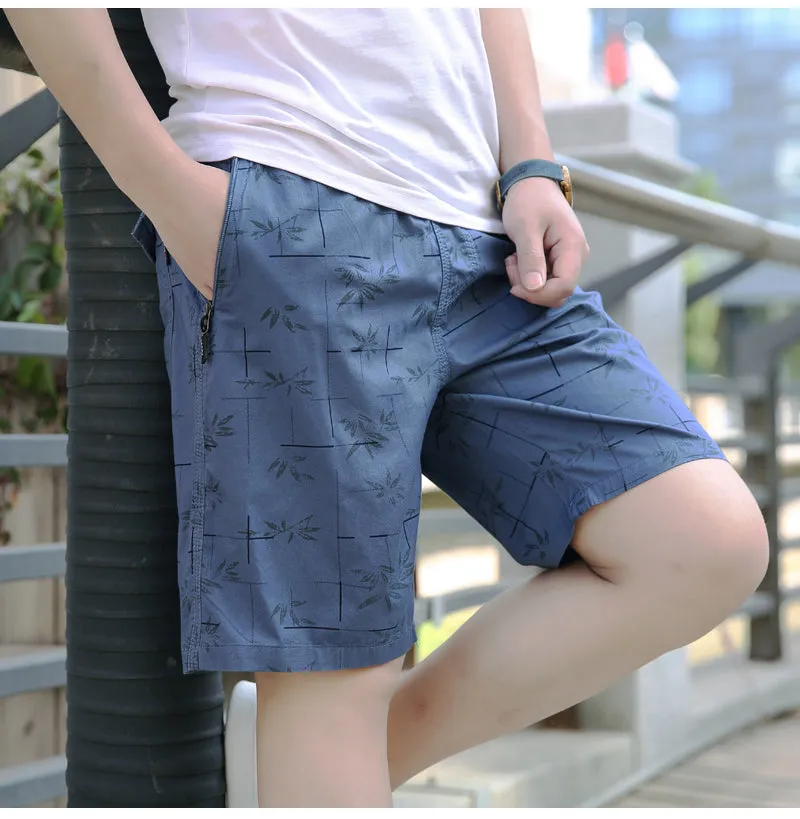 West Louis Summer Cotton Bermuda Beach Shorts