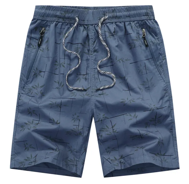 West Louis Summer Cotton Bermuda Beach Shorts