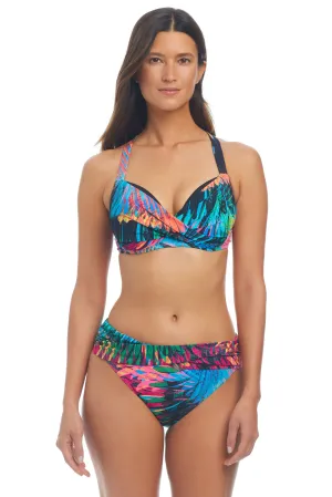 Wild Thing Over the Shoulder Underwire D-DD Cup Bikini Top