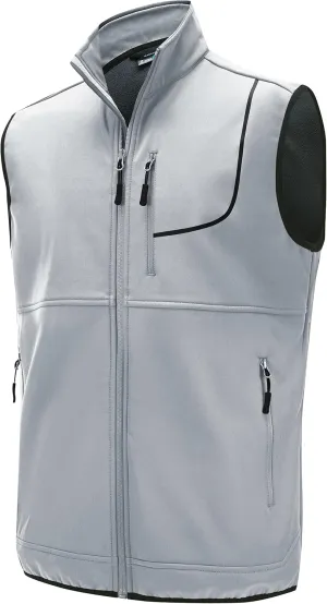 Willit Men's Fleece Golf Vest Outdoor Winter Vest Jacket Softshell Outerwear Sleeveless Jacket for Hiking Causal