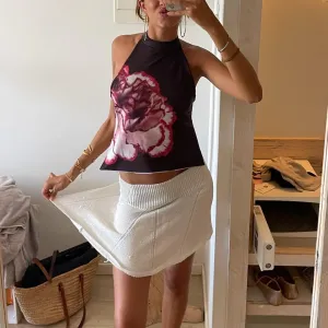 Women Y2k Halter Tank Top Floral Print Summer Going Out Crop Tops Sexy Open Back Boho Beach Camisoles