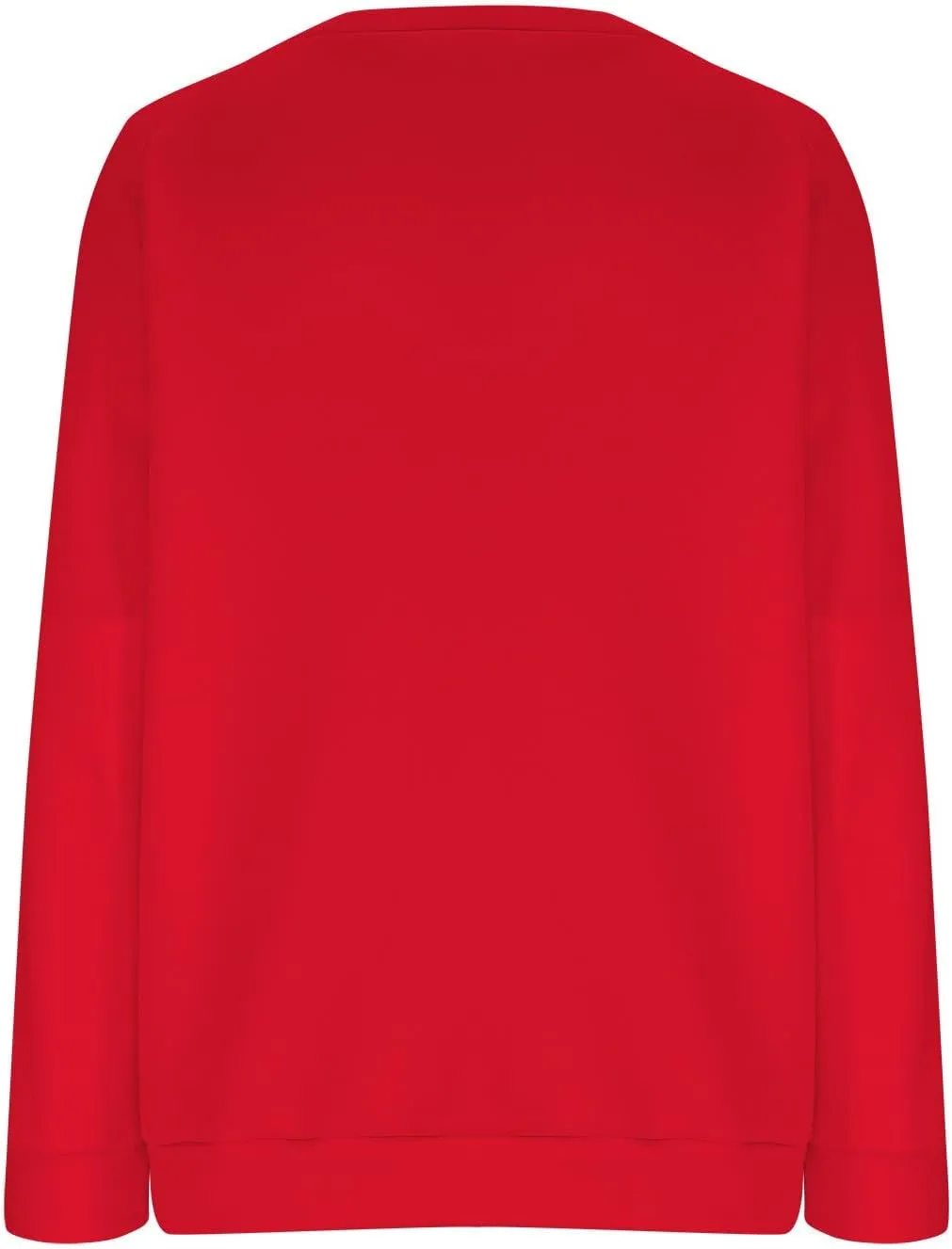 Womens 2024 Winter Oversized Crewneck Sweatshirts Cute Heart Print Tops Casual Loose Long Sleeve Pullover Sweaters