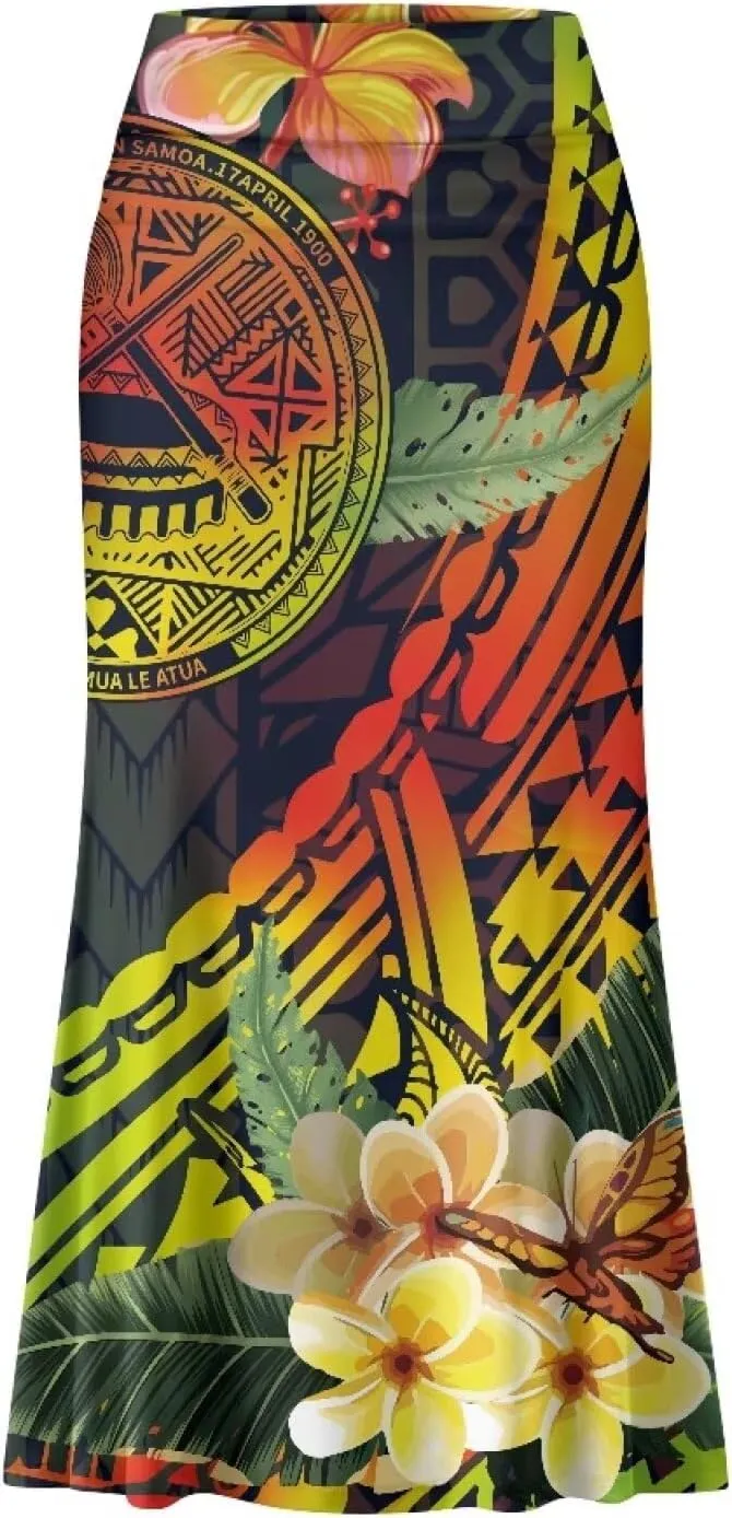 Womens Bohemian Skirts High Waist Skirt with Zipper Lightweight Soft Long Maxi Skirts Summer Fashion