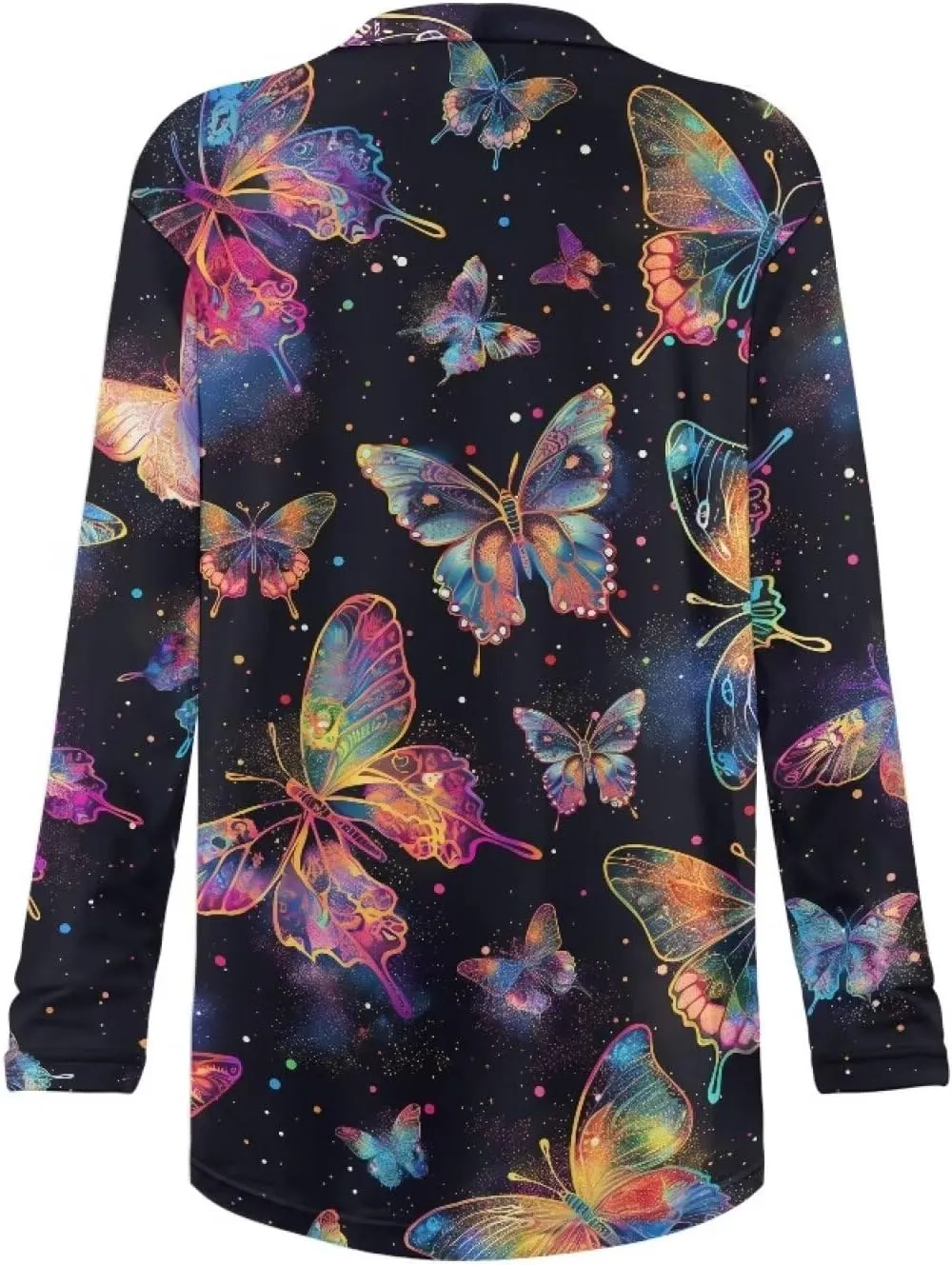 Women's Casual Loose Long Sleeve Open Front Cardigan Lightweight Soft Long Sleeve Jackets with Pocket