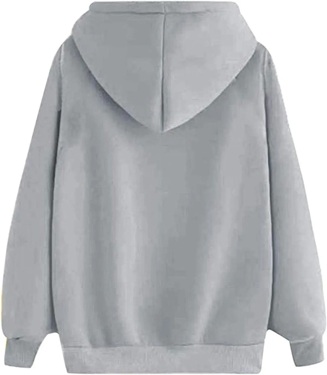 Women's Hooded Sweatshirts Long Sleeve Love Heart Graphic Print Pullover Cute Fleece Hoodies with Pocket