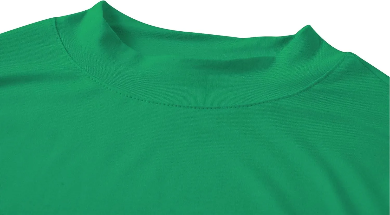 Women's Long Sleeve Slim Fit Turtleneck Basic Layering T-Shirt