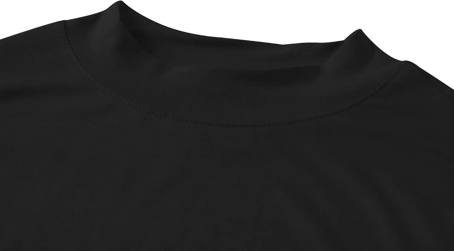 Women's Long Sleeve Slim Fit Turtleneck Basic Layering T-Shirt