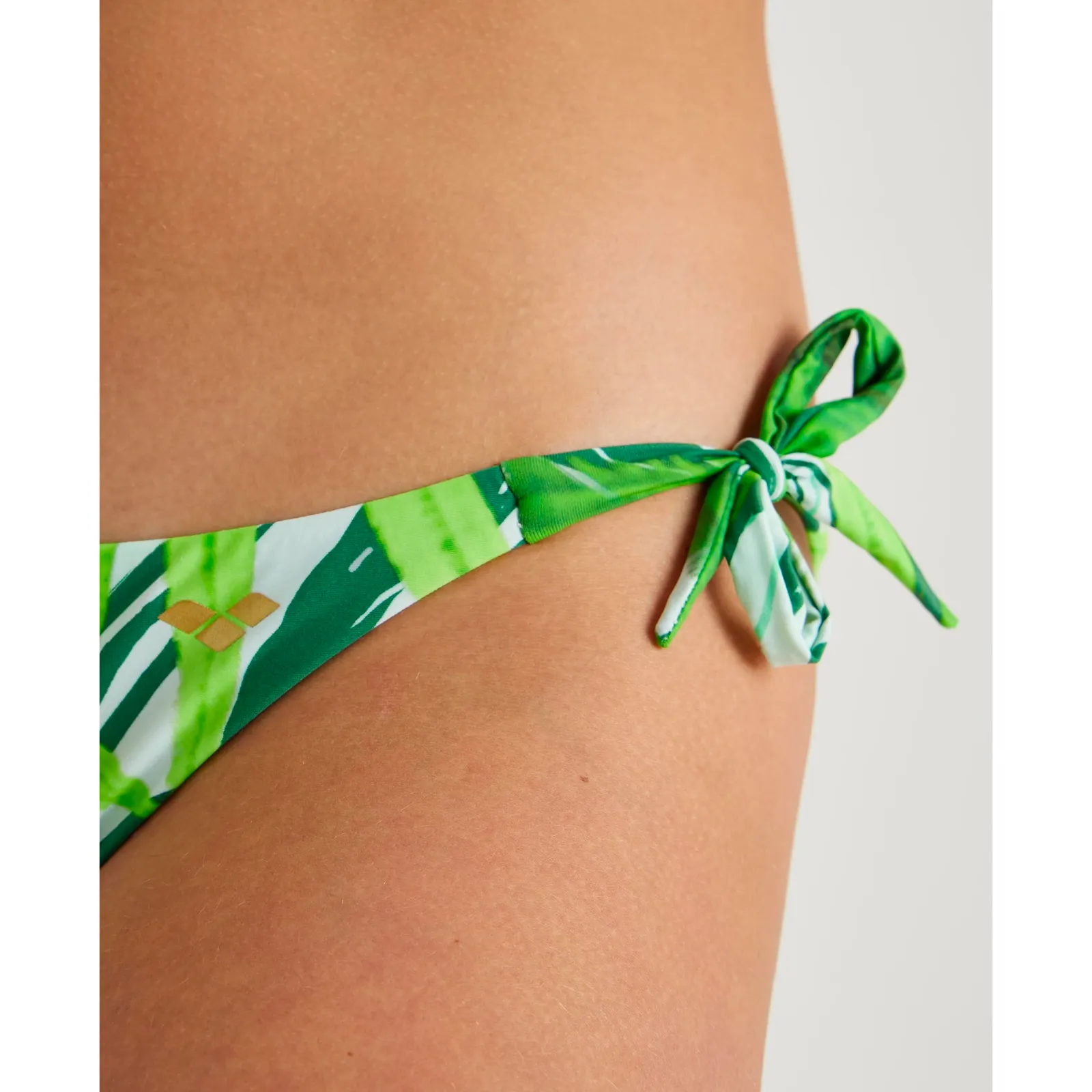WOMEN'S TRIANGLE BIKINI ALLOVER - LEAF/MULTI