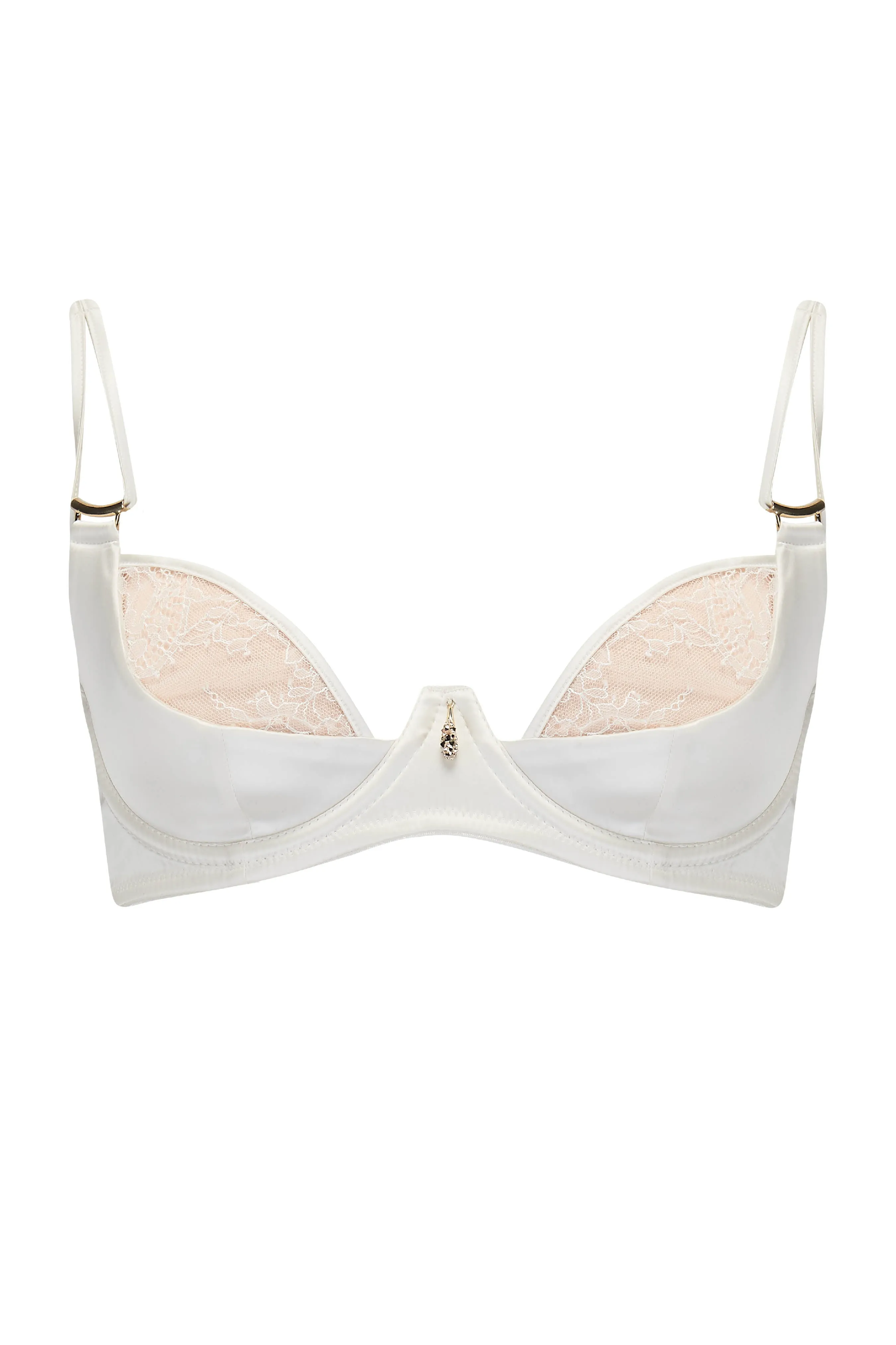 Xena Ivory Plunge Bra
